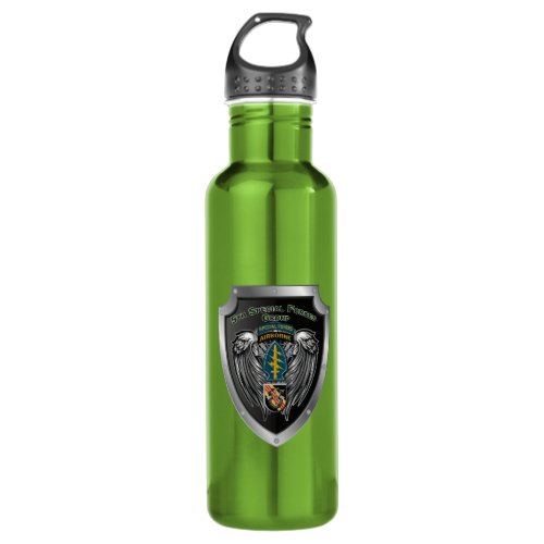 Magnificent 5th Special Forces Group Airborne Stainless Steel Water Bottle