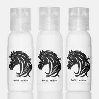 Magnificent Black Horse Head Hand Lotion
