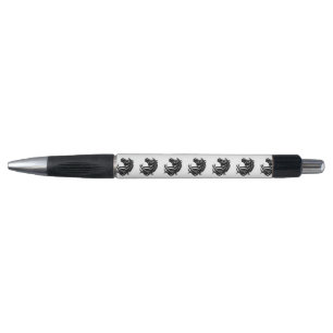 Magnificent Black Horse Head Pen