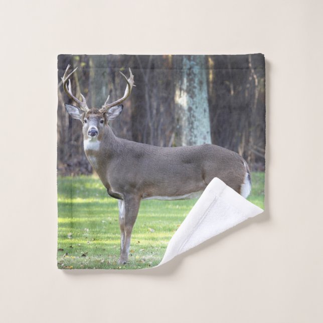Magnificent Buck Washcloth (Wash Cloth)