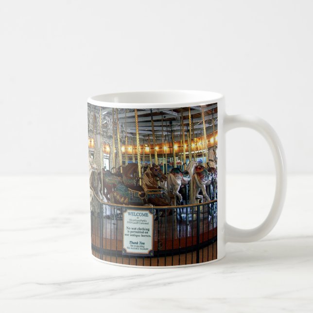 Magnificent Carousel china mug (Right)
