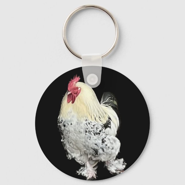 Magnificent Cockerel No 2  Keychain (Front)