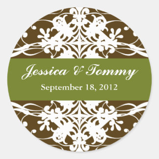 Magnificent Earth Wedding Labels