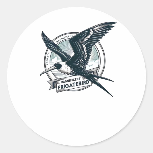 Magnificent Frigatebird 3 Sticker  (Front)