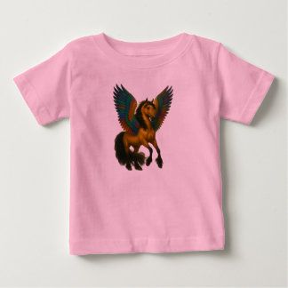 Magnificent Horse With Spectacular Wings Baby T-Shirt
