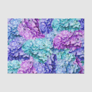 Magnificent hydrangea blossoms tissue paper