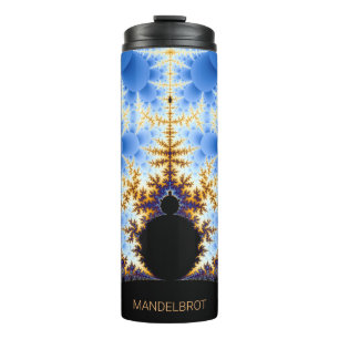 Magnificent Mandelbrot Fractal Thermal Tumbler