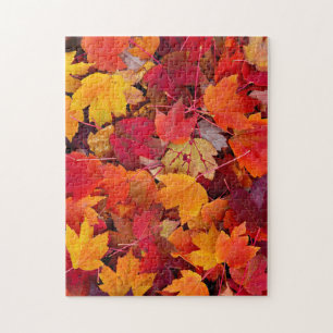 Magnificent Maple Leaves Jigsaw Puzzle