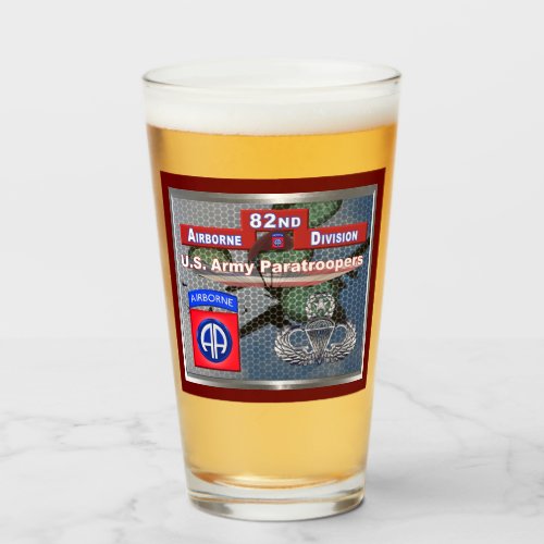 Magnificent Master Jump Wings 82nd Airborne Divisi Glass