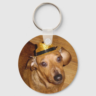 MAGNIFICENT MICKEY COWBOY KEYCHAIN