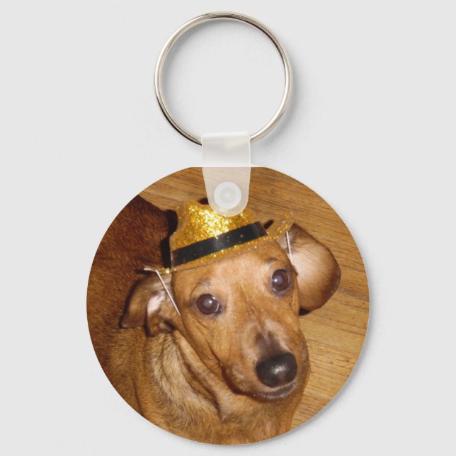 MAGNIFICENT MICKEY COWBOY KEYCHAIN (Front)