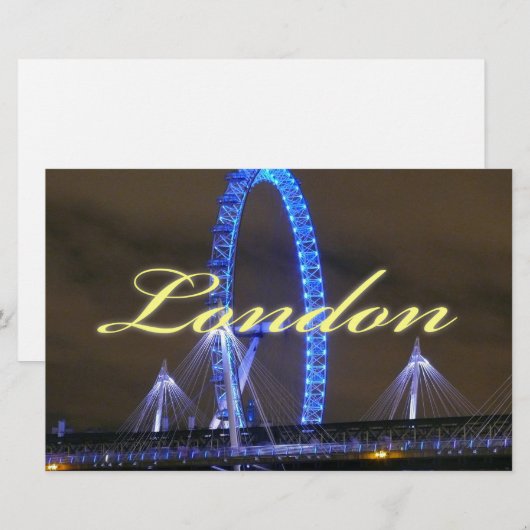 Magnificent! Millennium Wheel London (Front/Back)