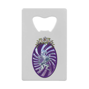 Magnificent Mythical Unicorn Credit Card Bottle Opener
