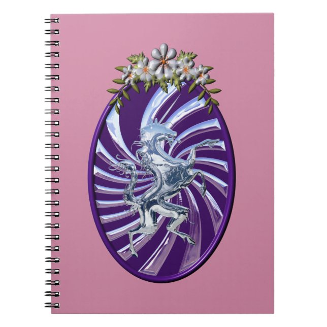 Magnificent Mythical Unicorn Notebook (Front)