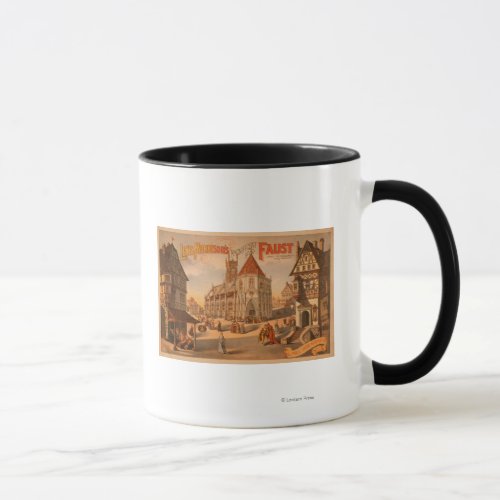 Magnificent New Faust Nuremberg Germany Poster Mug