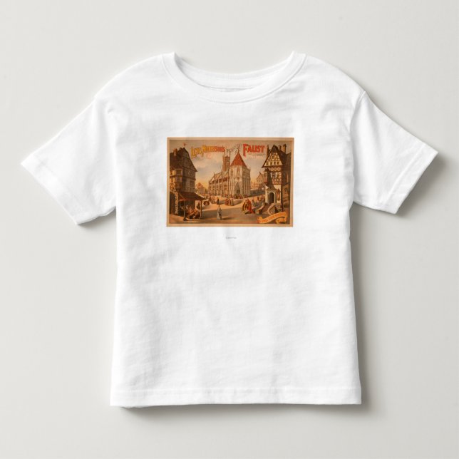 Magnificent New Faust Nuremberg Germany Poster Toddler T-shirt (Front)