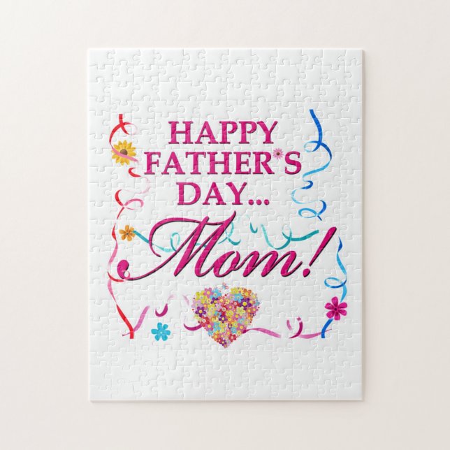 Magnificent One of a Kind Puzzle for a Single Mom (Vertical)
