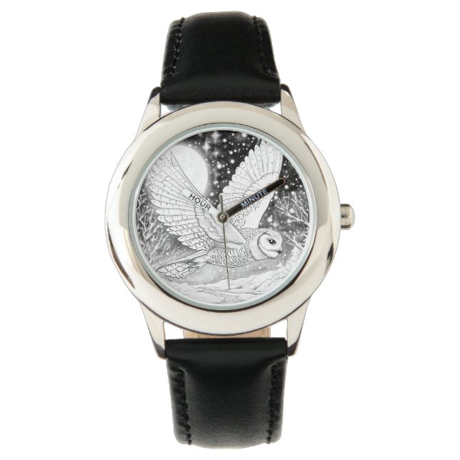 Magnificent snowball watch for children (Front)