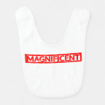 Magnificent Stamp Baby Bib