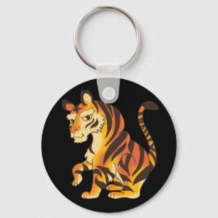 Magnificent Tiger Keychain
