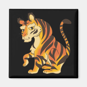 Magnificent Tiger Magnet