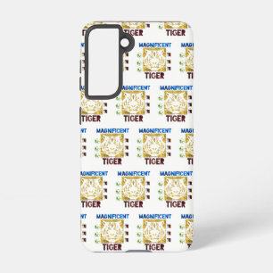 magnificent tiger samsung galaxy s21 case