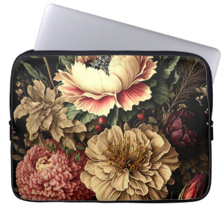 Magnificent Vintage Floral Arrangement  Laptop Sleeve
