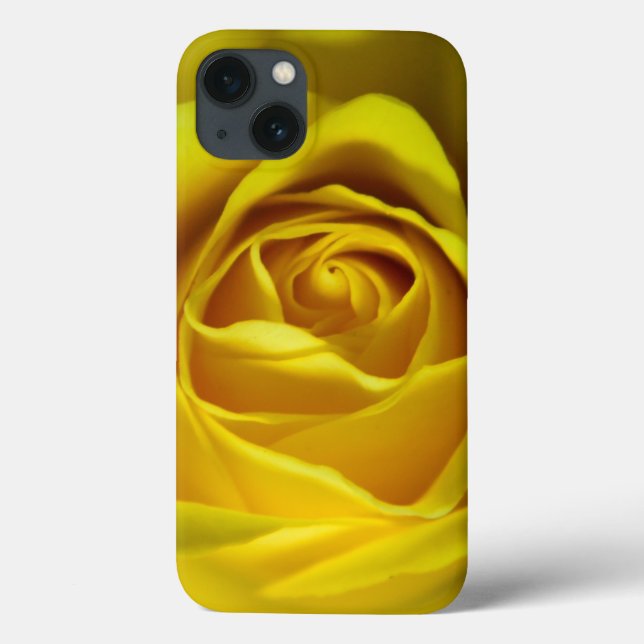 Magnificent yellow rose macro picture Case-Mate iPhone case (Back)