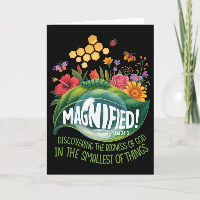 Magnified Smallest Insects Adventure Vbs 2025 4  Card (Front)