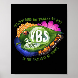 Magnified Vbs 2025 Discovering The Bigness Of God Poster