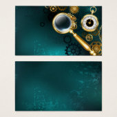 Magnifier in Steampunk Style (Front & Back)