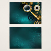 Magnifier in Steampunk Style (Front & Back)