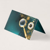 Magnifier in Steampunk Style (Back)