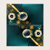 Magnifier in Steampunk Style (Outside Unfolded)