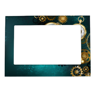 Magnifier in Steampunk Style Magnetic Frame