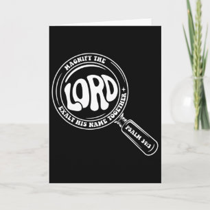Magnify The Lord Bible Verse Magnified Vbs 2025 Su Card