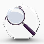 Magnifying Glass Award<br><div class="desc">Use this magnifying glass in your undercover operation to take a closer look and find the truth with this design on throw pillows, clothing and more!</div>