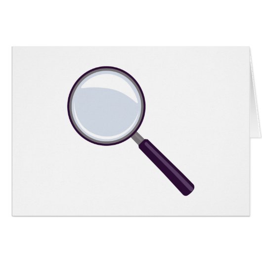 Magnifying Glass Cards (Front Horizontal)