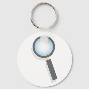 Magnifying Glass Keychain