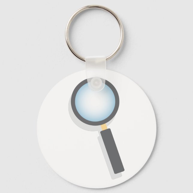 Magnifying Glass Keychain (Front)