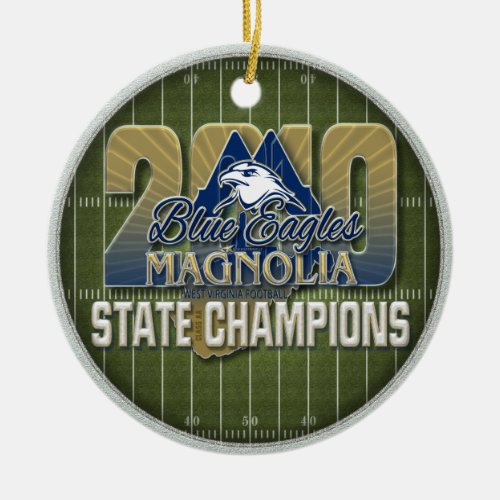 Magnolia 2010 Champs Field Ornament