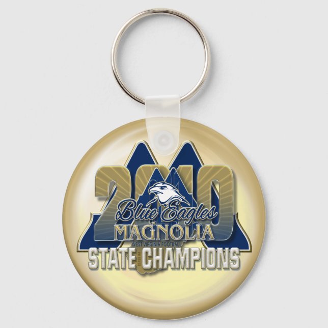 Magnolia 2010 Champs Gold Keychain (Front)