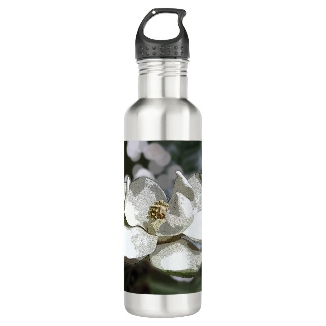 Magnolia 2760 stainless steel water bottle (Front)