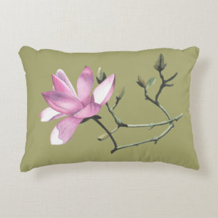 Magnolia Accent Pillow