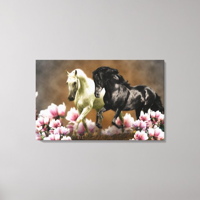 Magnolia Alley - Wrapped Canvas Print (Front)