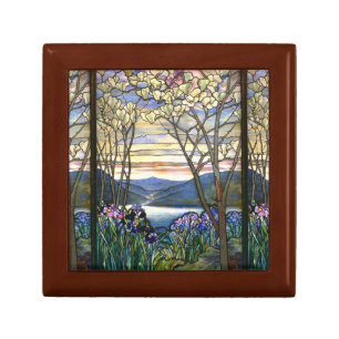Magnolia and Iris Scenic Inspirational Gift Box