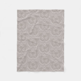 Magnolia Antique Lace Fleece Blanket