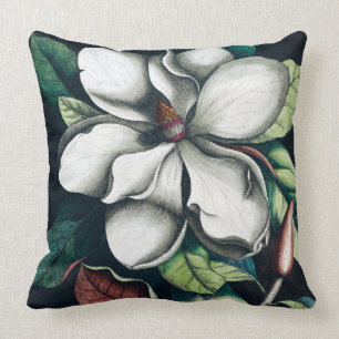 Magnolia black cushion