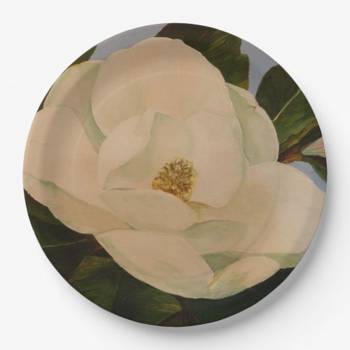 Magnolia Bloom Paper Plates