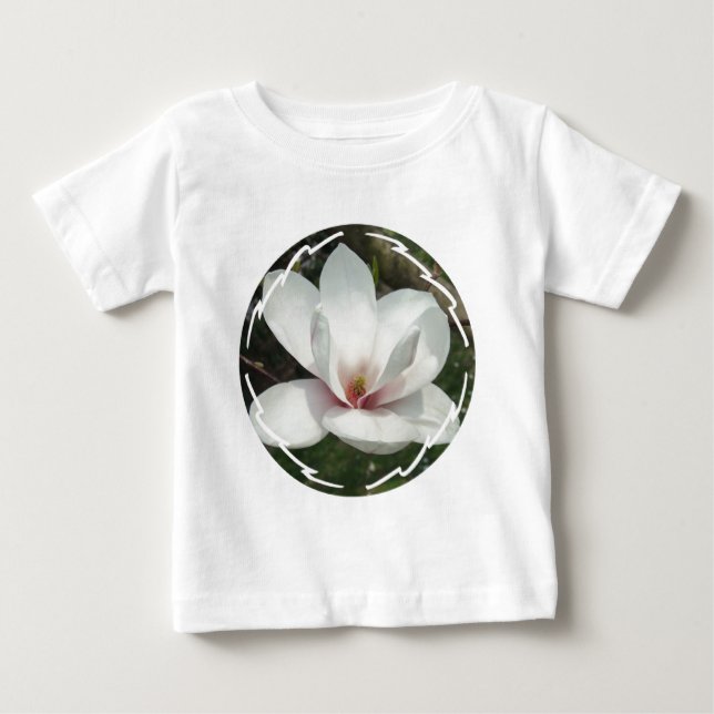 Magnolia Blossom Baby T-Shirt (Front)